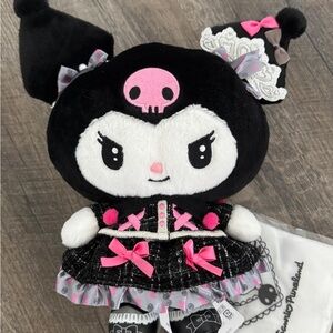Sanrio Black and Pink Kuromi Plush